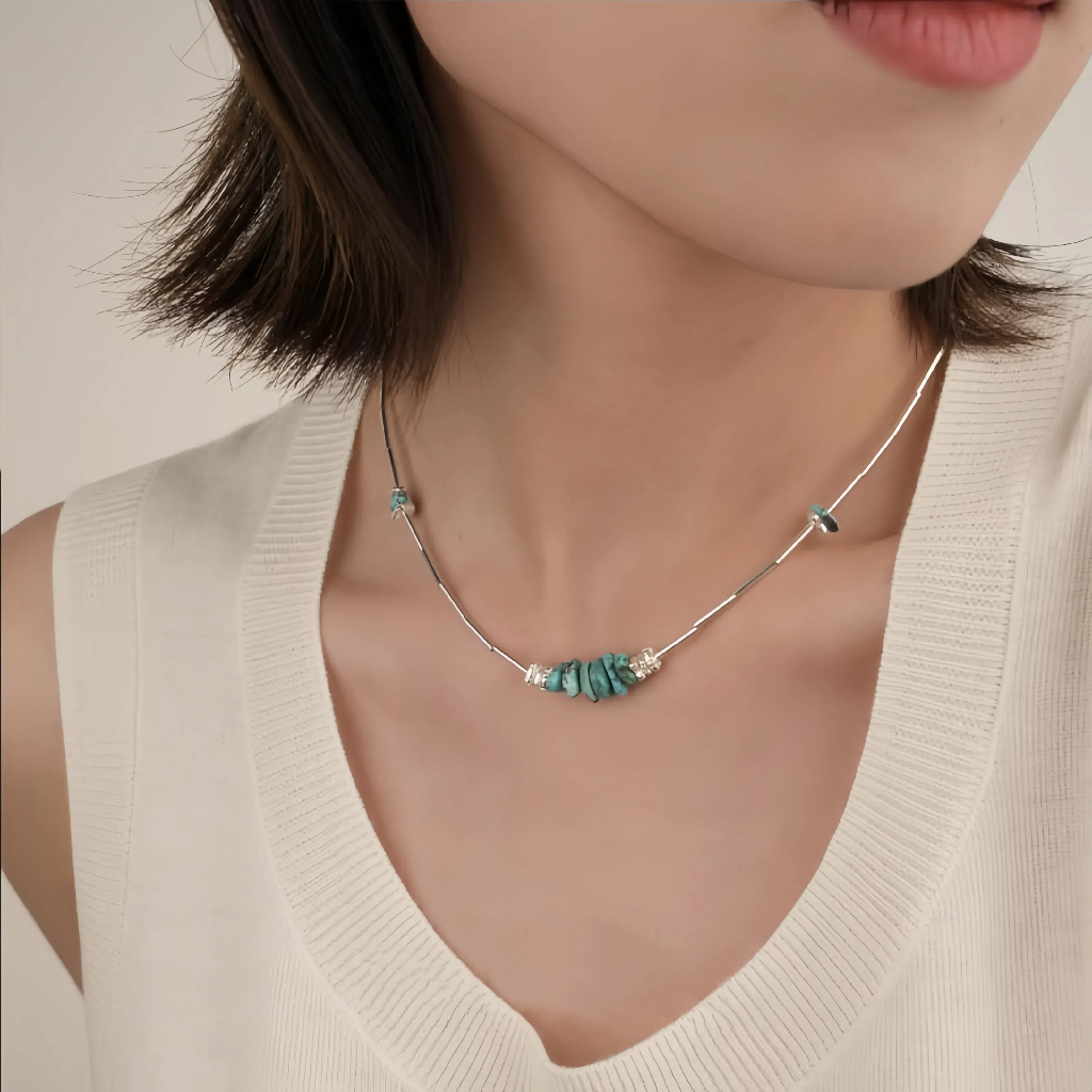 Turquoise Copper Necklace