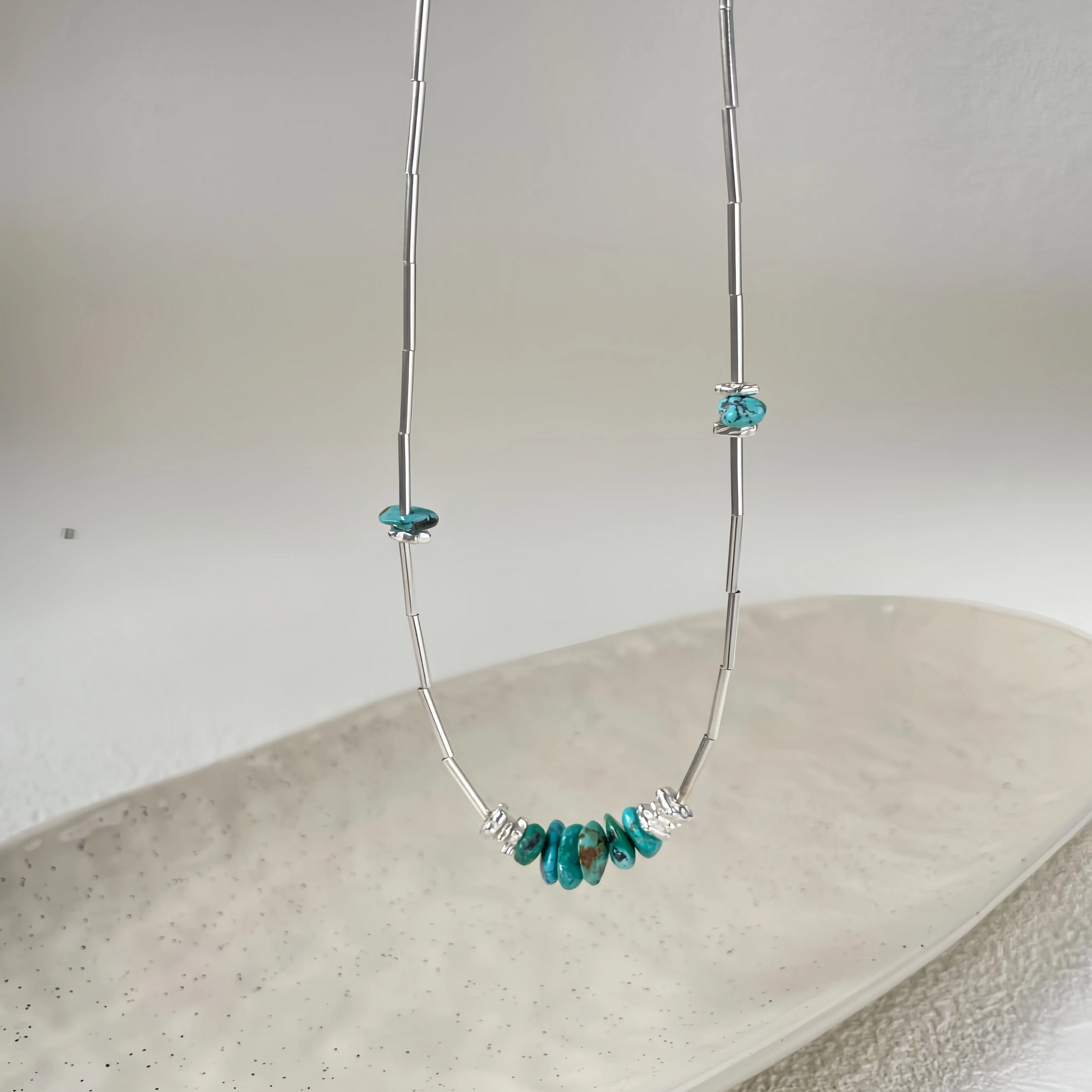 Turquoise Copper Necklace
