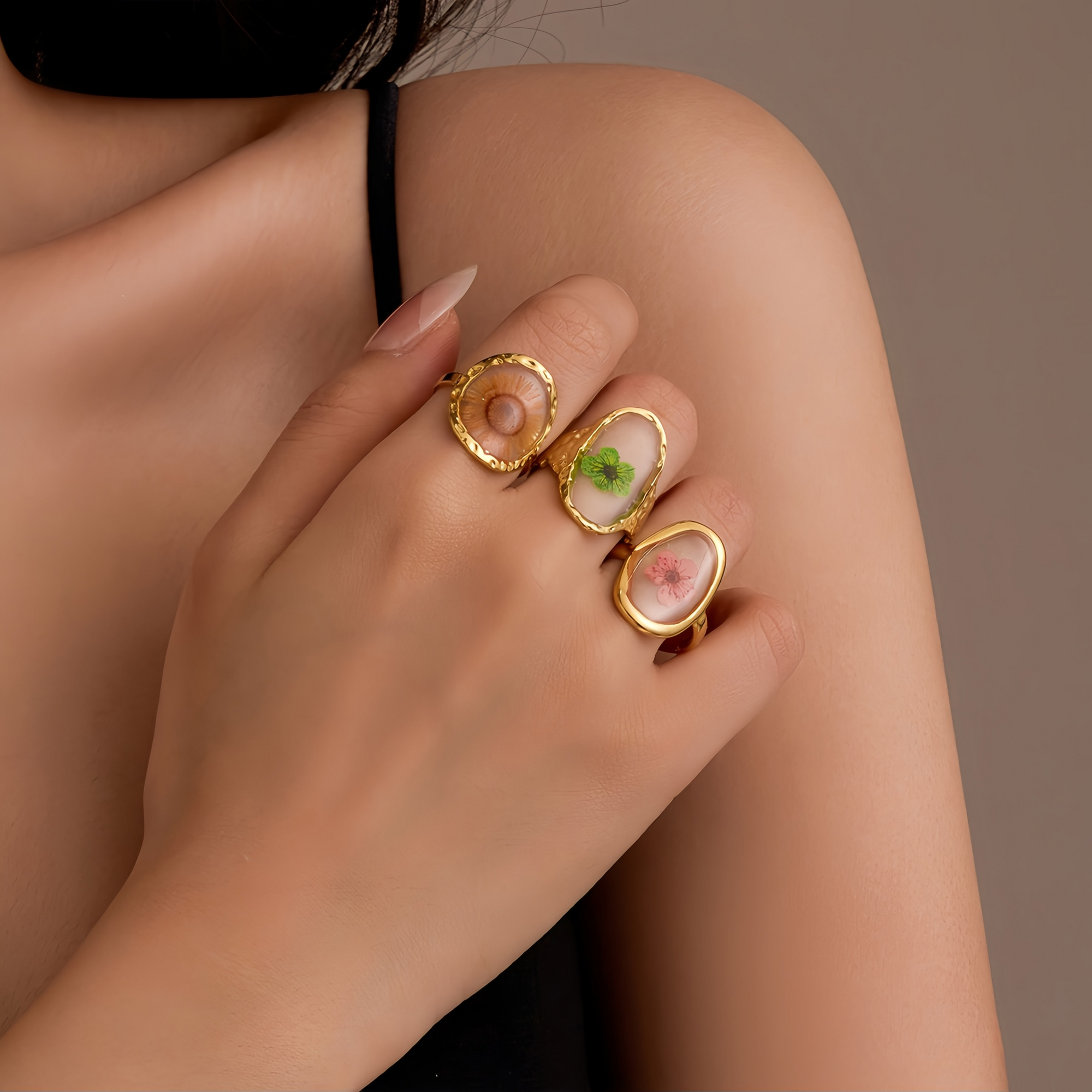 Botanical Specimen Ring