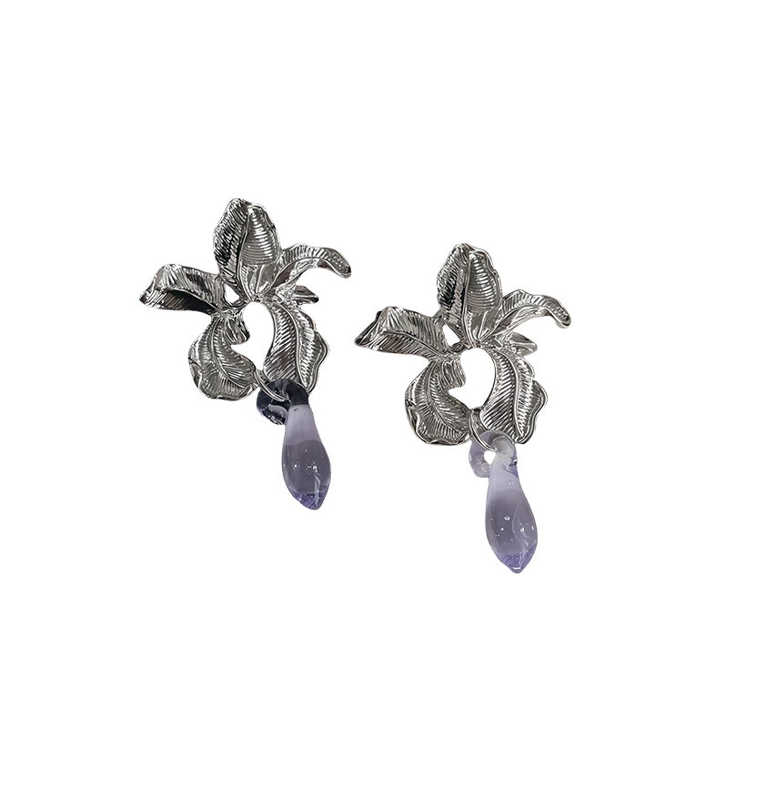 Iris Electroplated Earrings