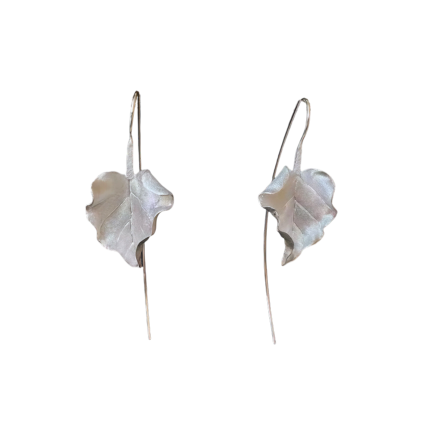 Handmade Vintage Leaf Earrings