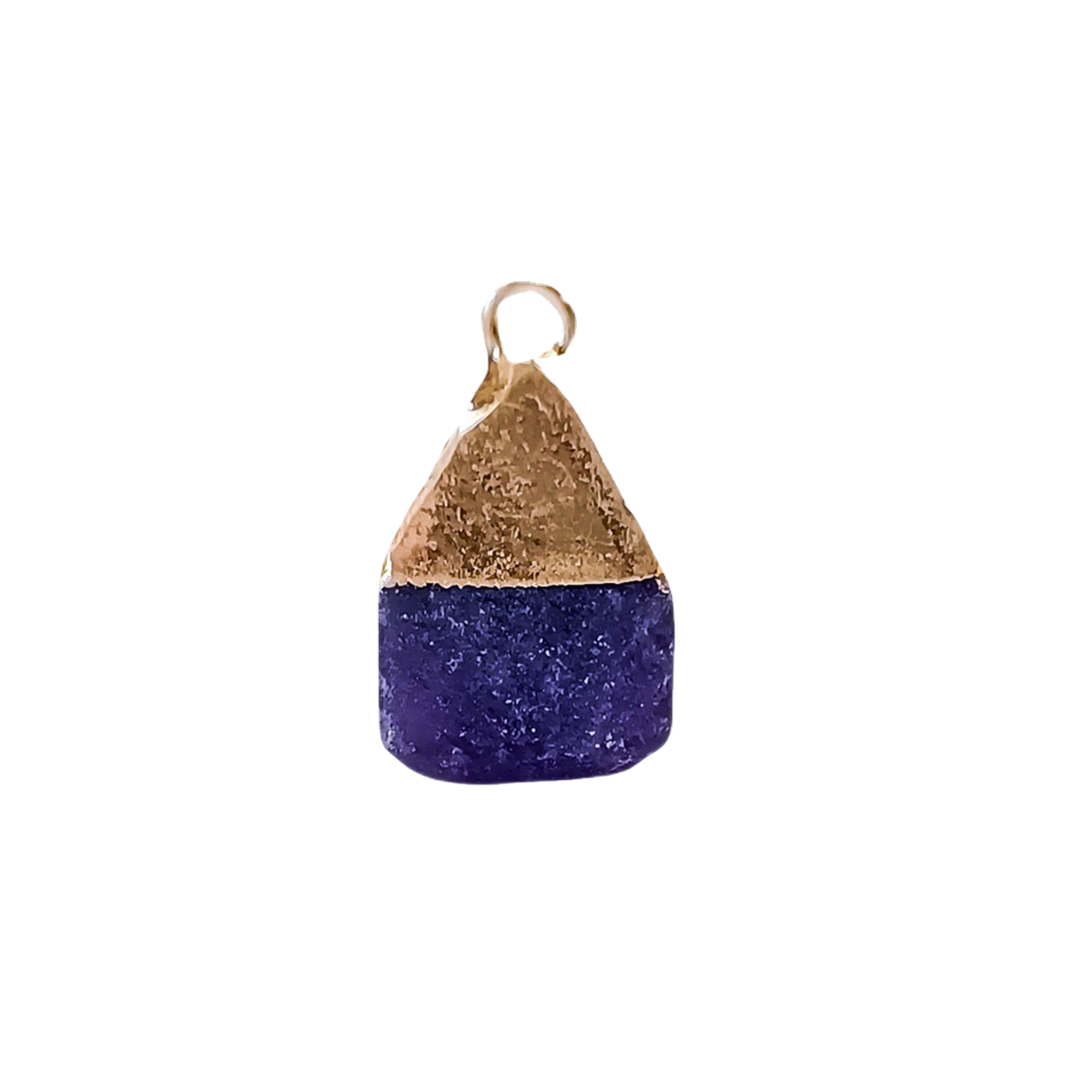 12 Zodiac Natural Gemstone Square Pendant(3 type)