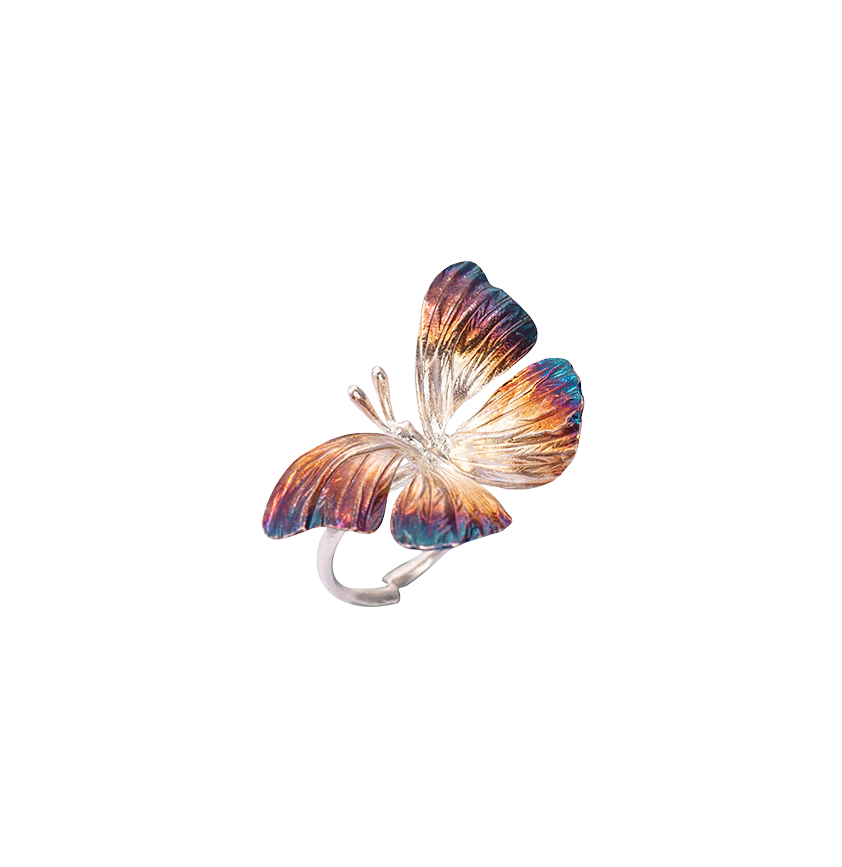 Butterfly Dream Silver Ring