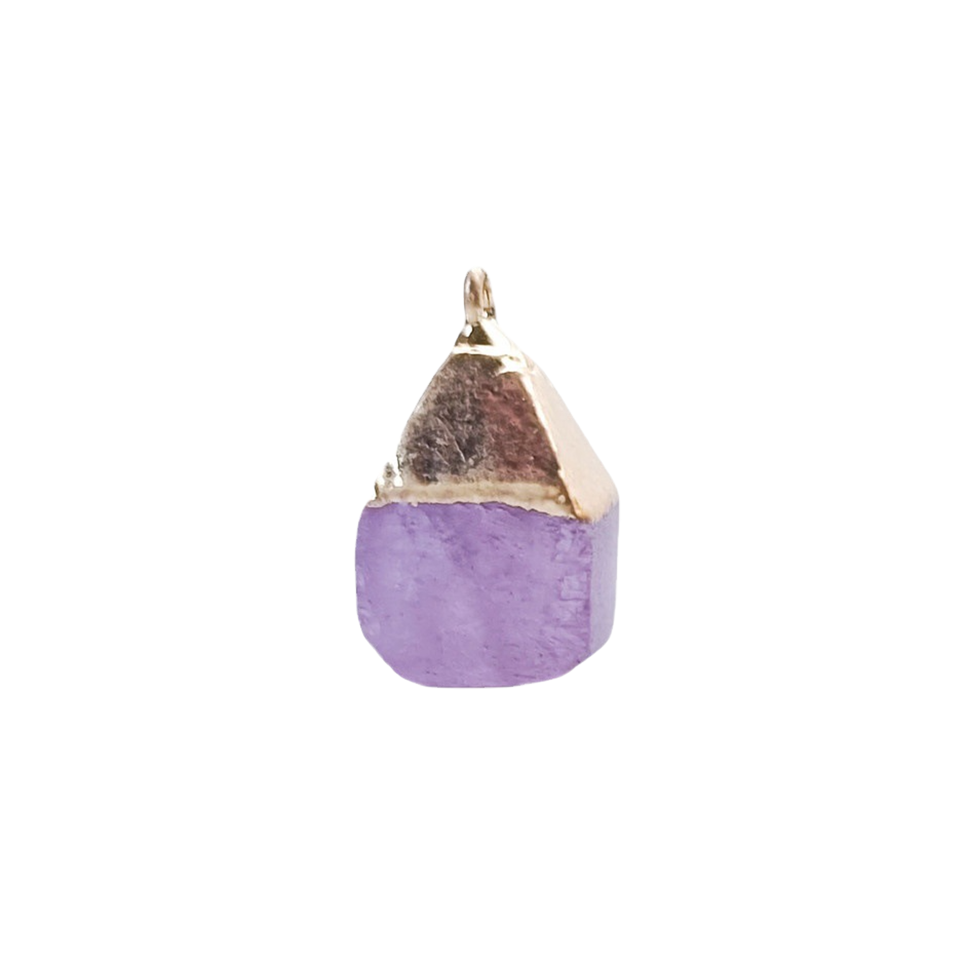 12 Zodiac Natural Gemstone Square Pendant(3 type)