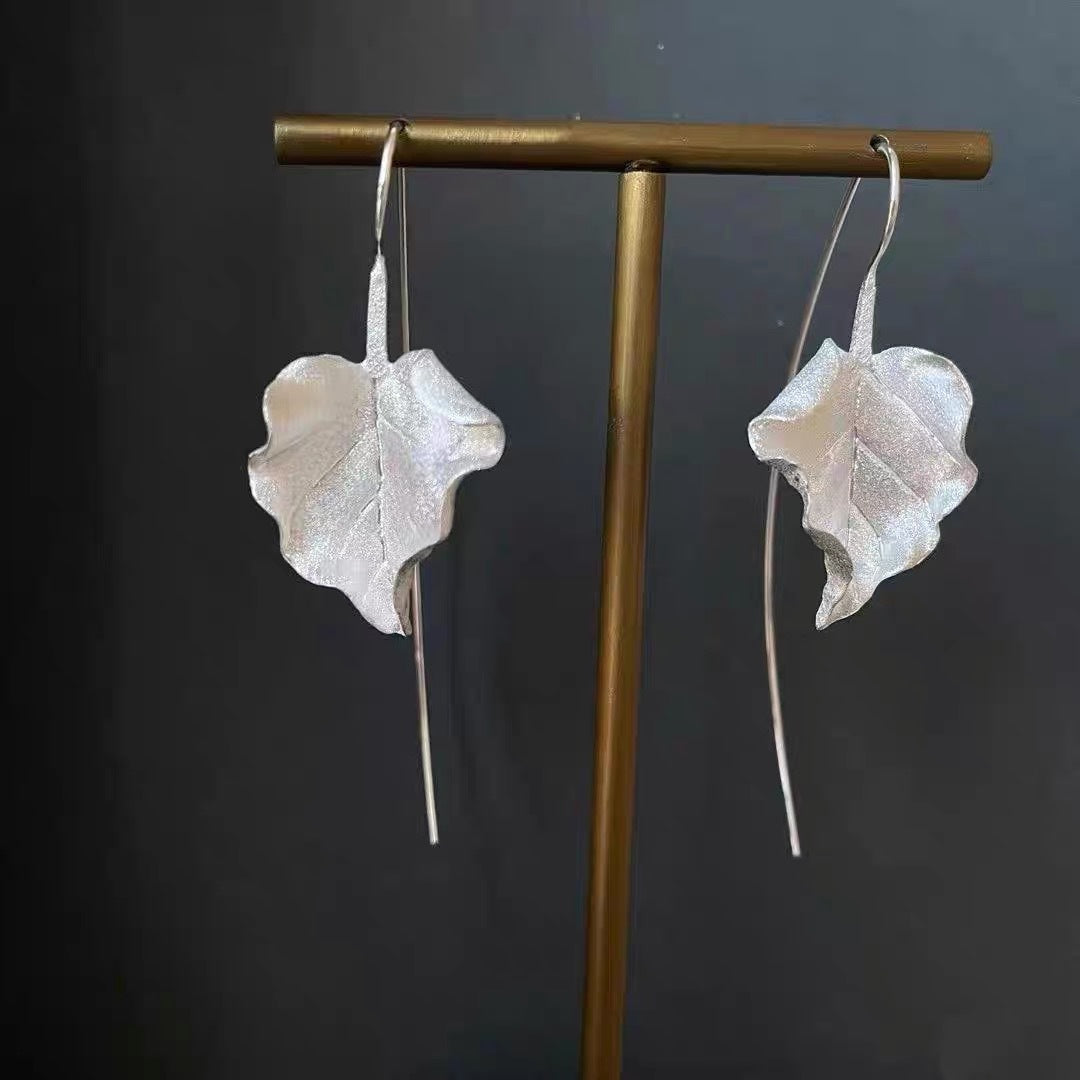 Handmade Vintage Leaf Earrings