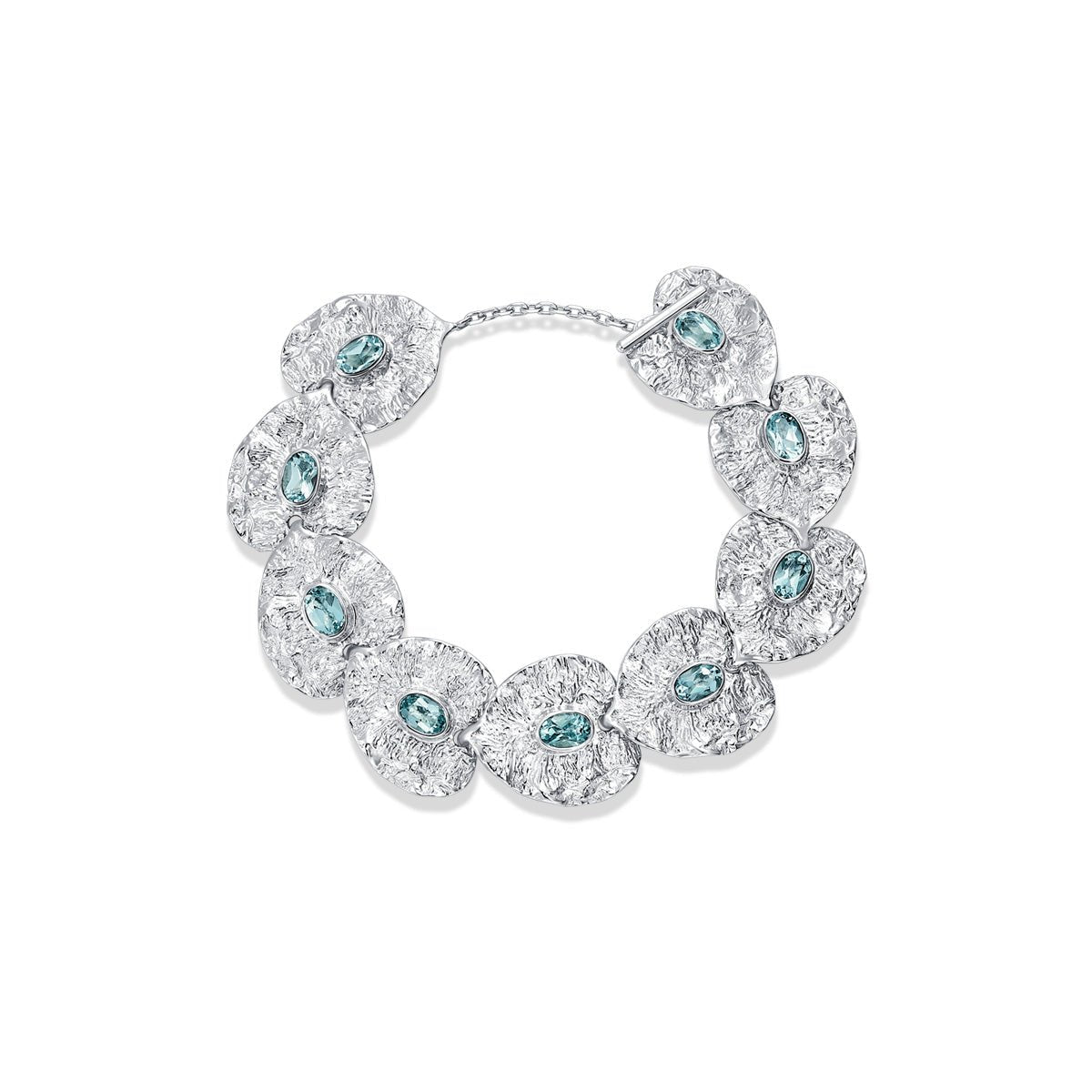 Topaz Silver Elm Bracelet - BYRDSTRÖM JEWELRY