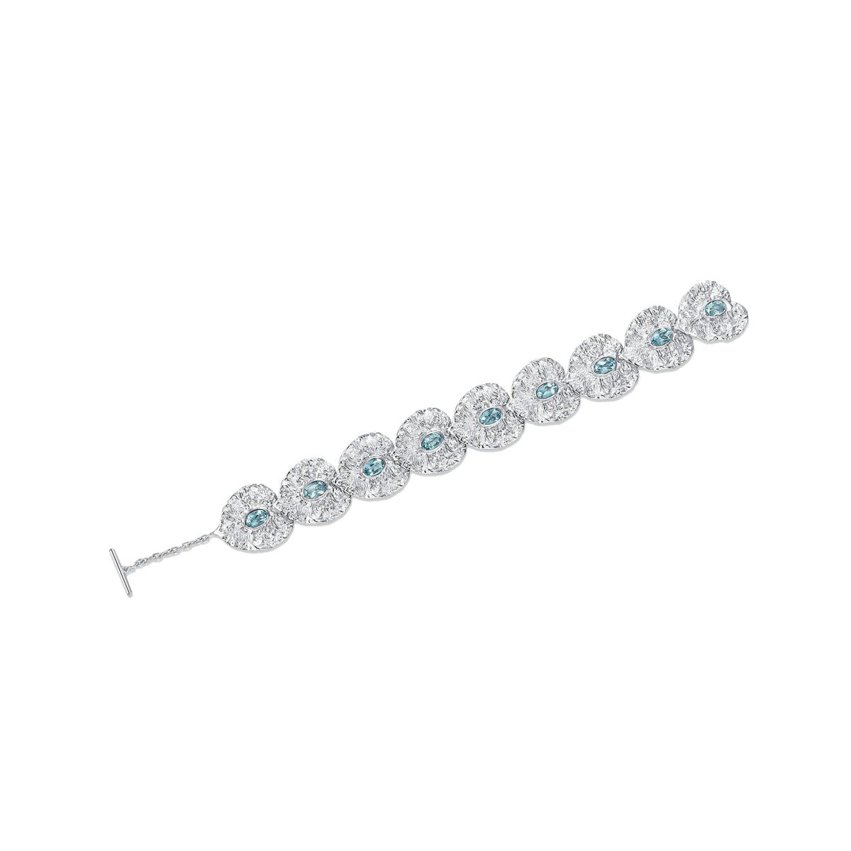 Topaz Silver Liberty Elm Bracelet