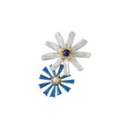 Baroque Pearl Daisy Brooch