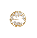 Royal Pearl Cameo Brooch