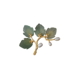 Aventurine Branch Brooch 