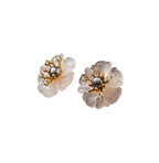 Pink Blossom Stud Earrings