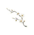 Plum Blossom Branch Brooch