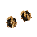 Gold-Plated Wheat Earrings