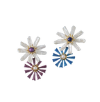Baroque Pearl Daisy Brooch