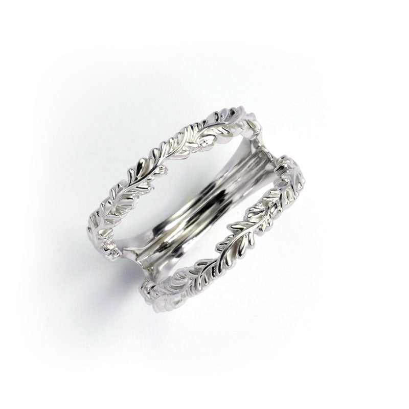 Vintage Silver Gold-Plated Labradorite Amethyst Topaz Ring