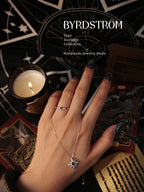 18K Gold Starry Platinum Diamond Sapphire Ring - BYRDSTRÖM JEWELRY