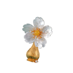Vintage Mother-of-Pearl Vase Brooch