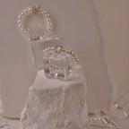 Vintage Pearl and Zircon Ring