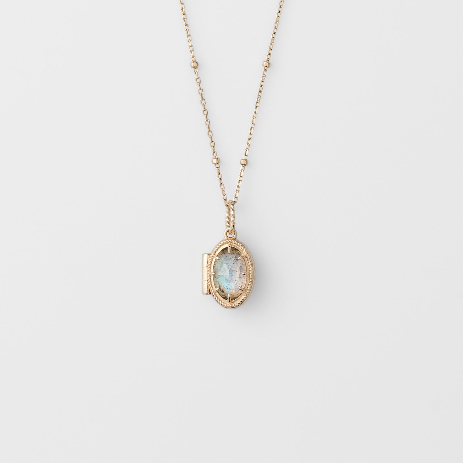 French Vintage Amazonite Convertible Pendant