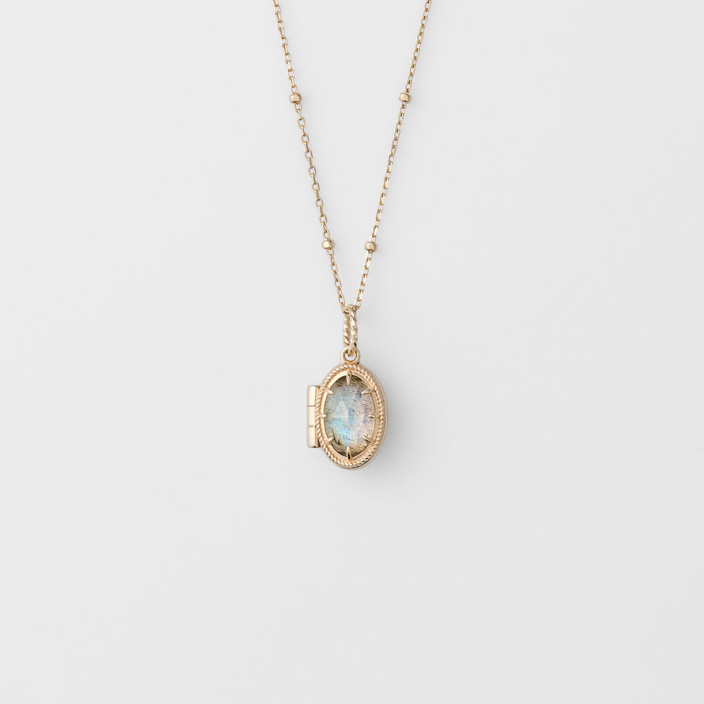 French Vintage Amazonite Convertible Pendant