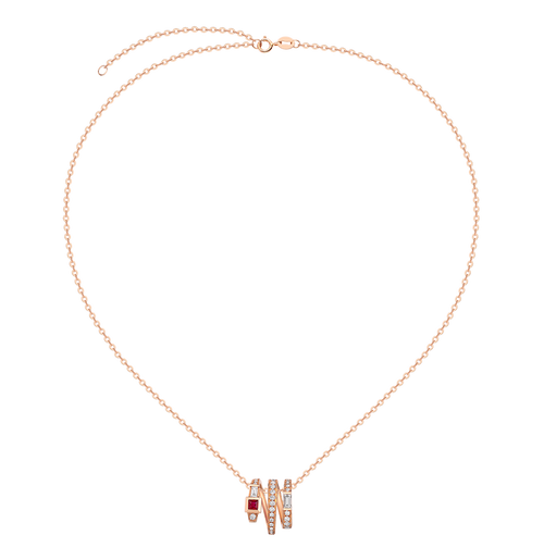 18K Gold Diamond Serpent's Metamorphosis Pendant - BYRDSTRÖM JEWELRY