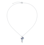 Polaris North Star Sapphire & Diamond 18K Gold Pendant - BYRDSTRÖM JEWELRY