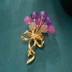 Luminous Bouquet Brooch 