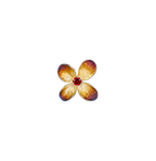Silver Garnet Hydrangea Illusion Pendant