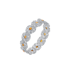 Yellow Sapphire Silver Liberty Elm Bracelet - BYRDSTRÖM JEWELRY