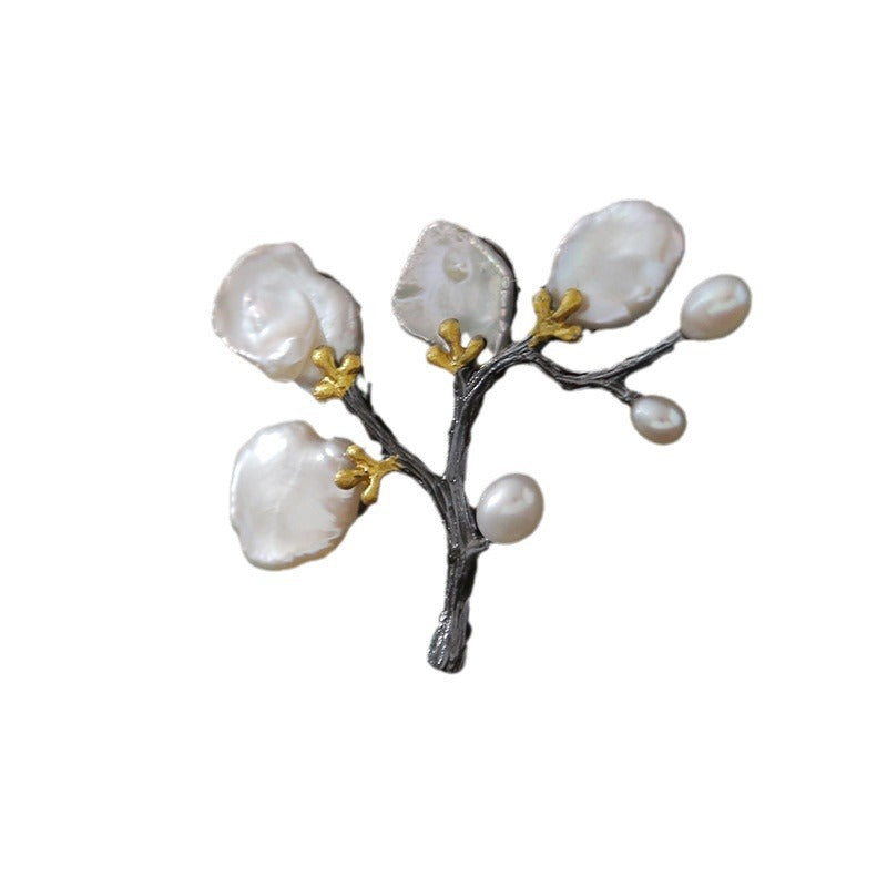 Pearl Branch Brooch