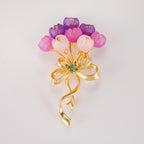 Luminous Bouquet Brooch 