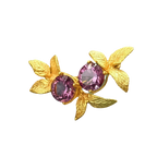Purple Phlox Brooch