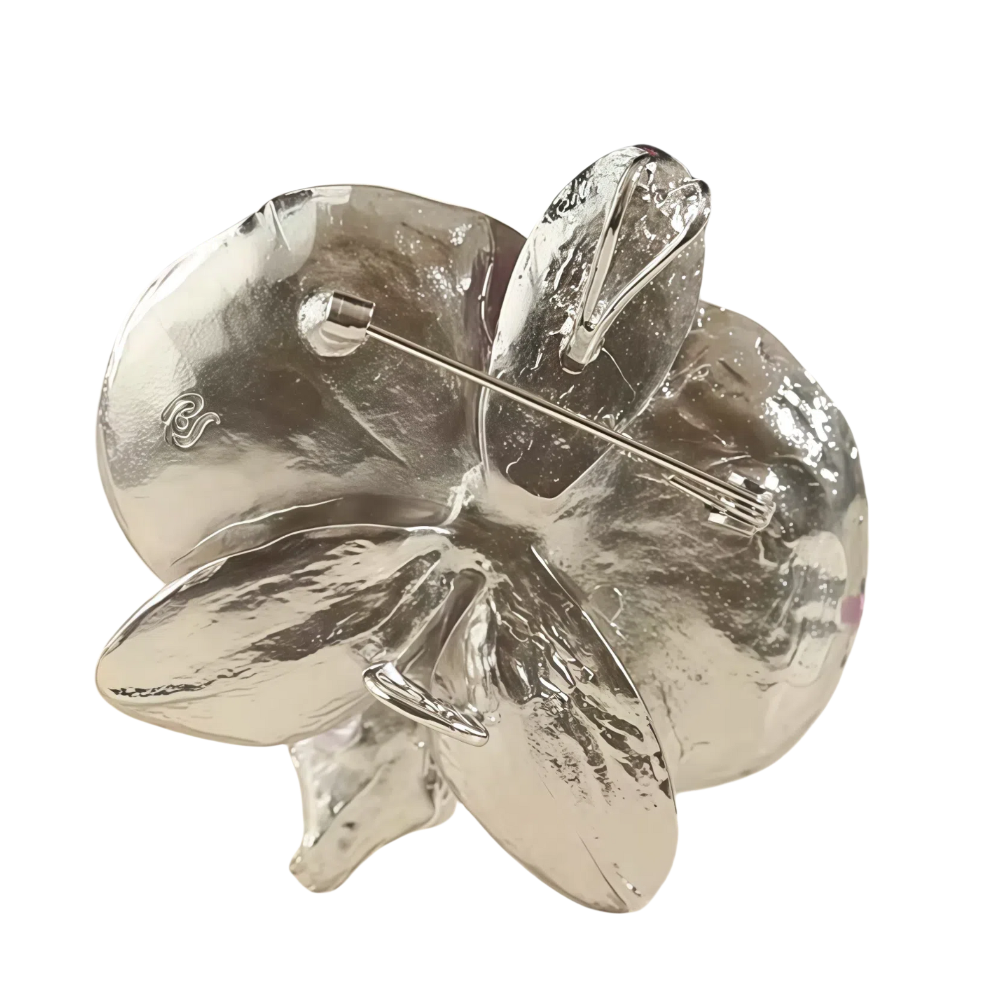 Orchid Butterfly Brooch