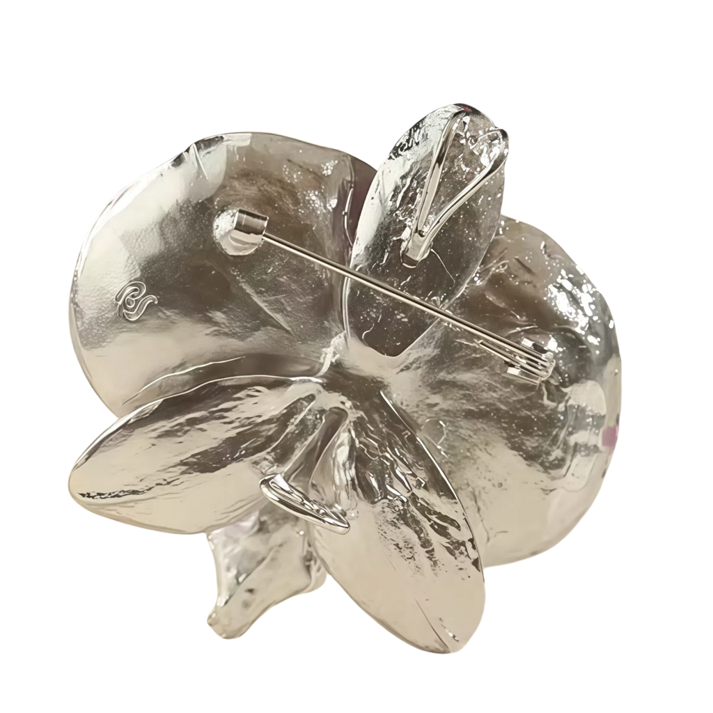 Orchid Butterfly Brooch