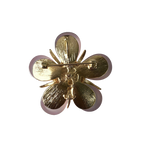 Translucent Peach Blossom Brooch