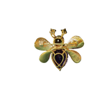 Amethyst Bee Brooch