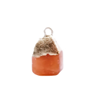 12 Zodiac Natural Gemstone Square Pendant(3 type)