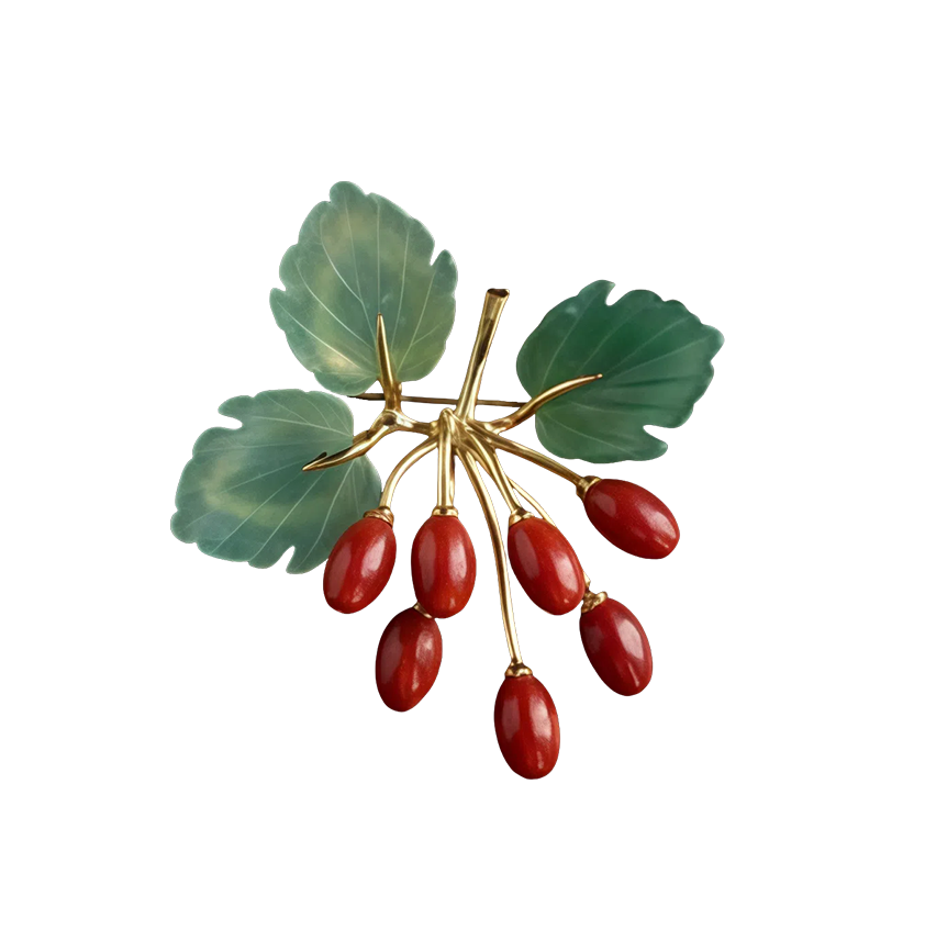 Osmanthus Fruit Brooch