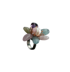 Morganite Flower Ring