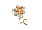 Baroque Pearl Narcissus Brooch