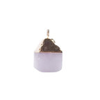 12 Zodiac Natural Gemstone Square Pendant(3 type)