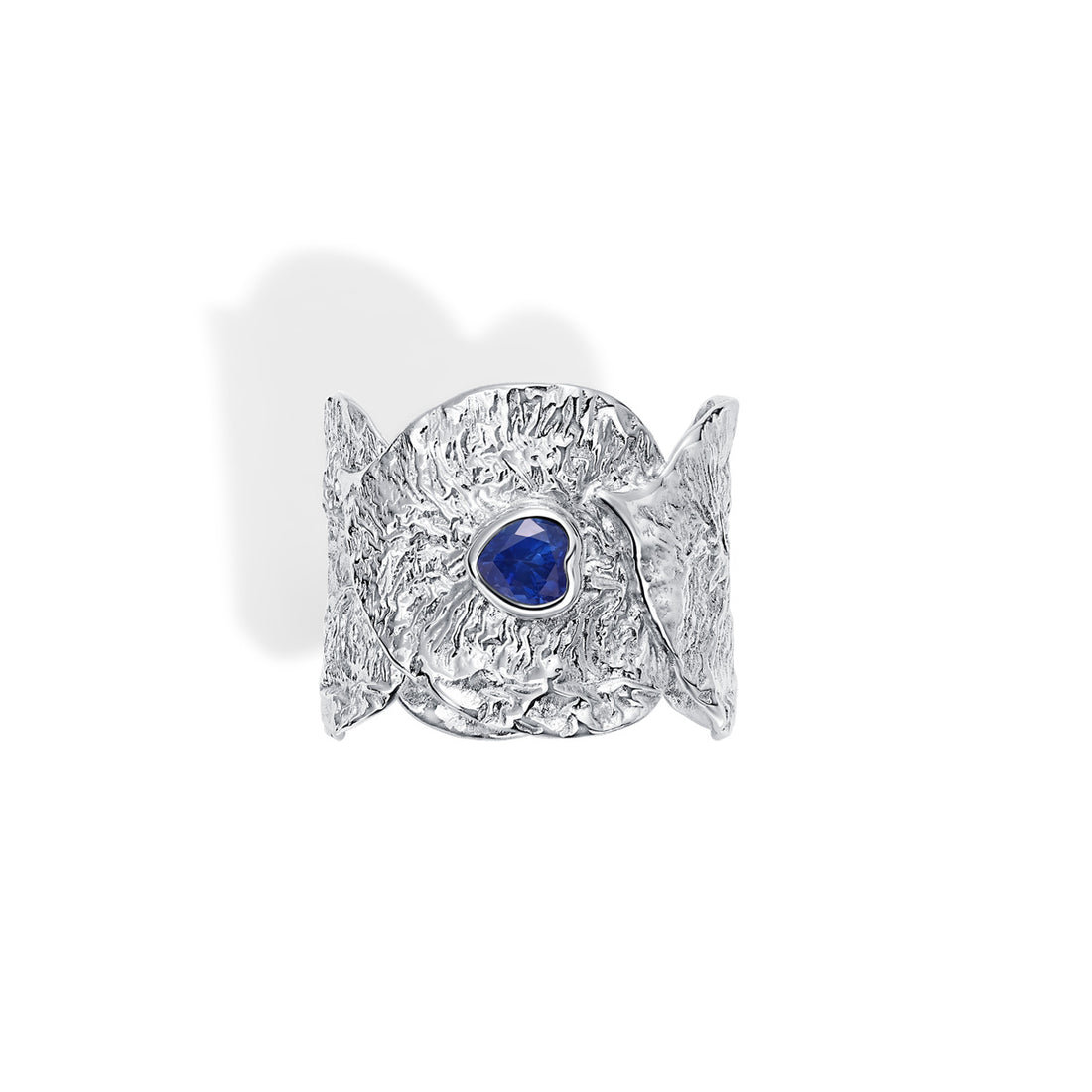 Sapphire Silver Ring