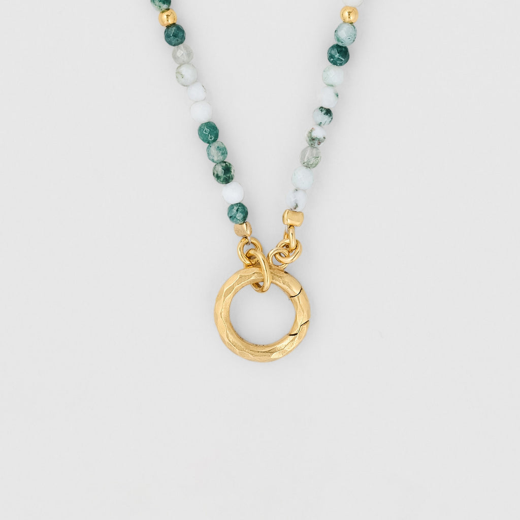 Water Grass Agate Necklace