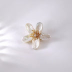 Baroque Cherry Blossom Pearl Brooch