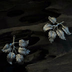Vintage Leaves Stud Earrings 