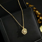 Eight-Pointed Star Compass Pendant