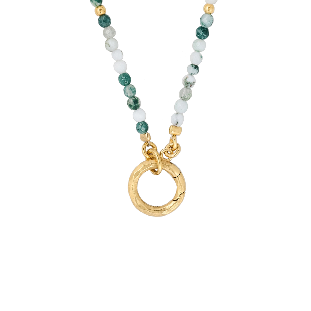 Water Grass Agate Necklace