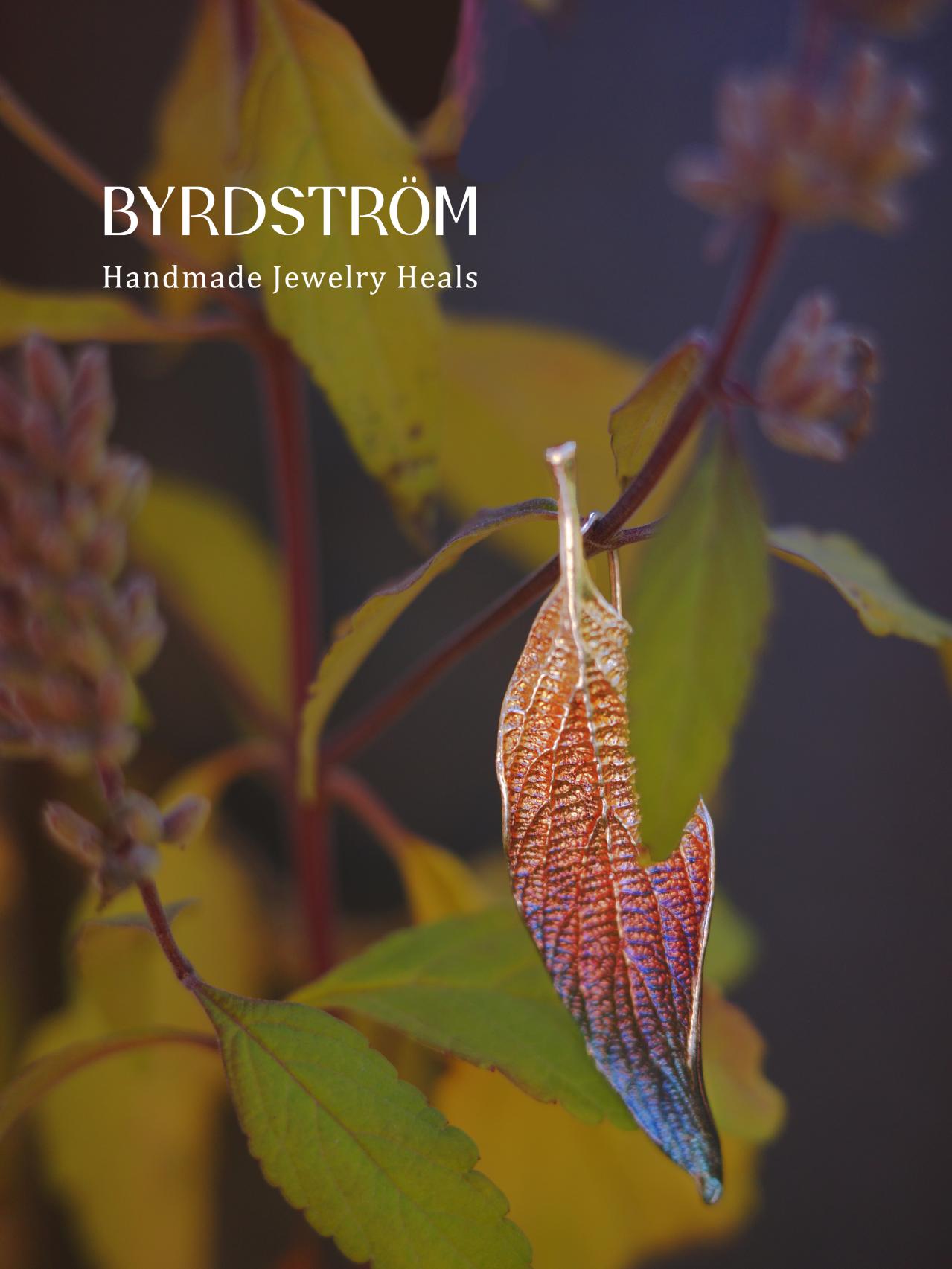 Silver Viburnum Enchantment Earrings - BYRDSTRÖM JEWELRY