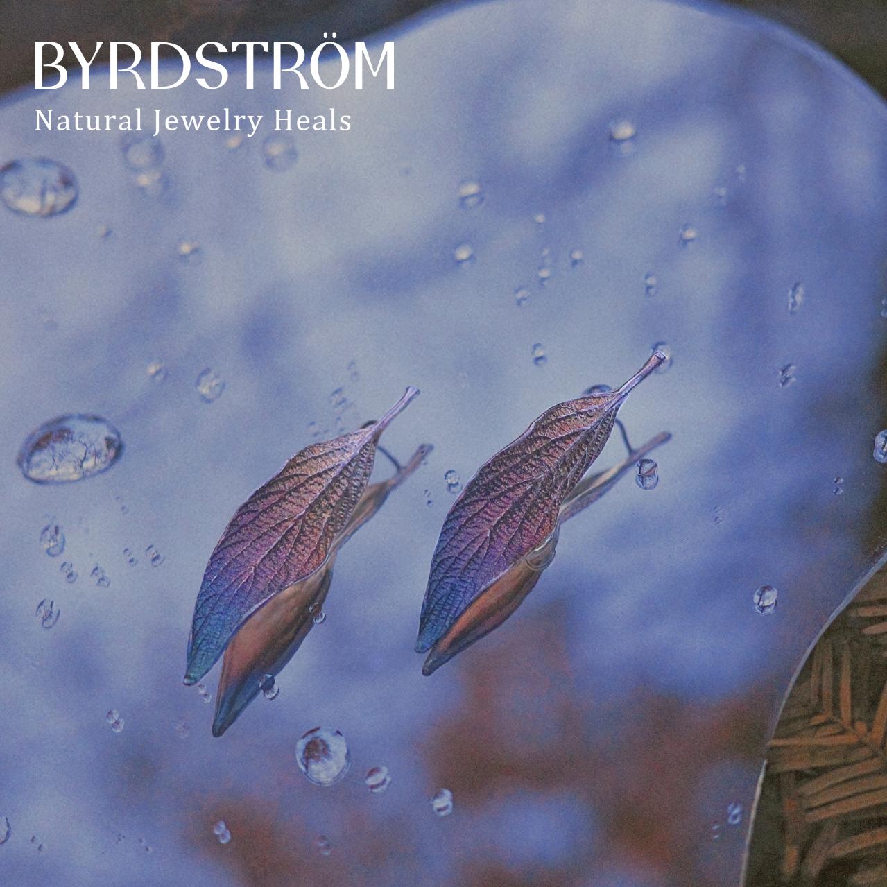 Silver Viburnum Enchantment Earrings - BYRDSTRÖM JEWELRY