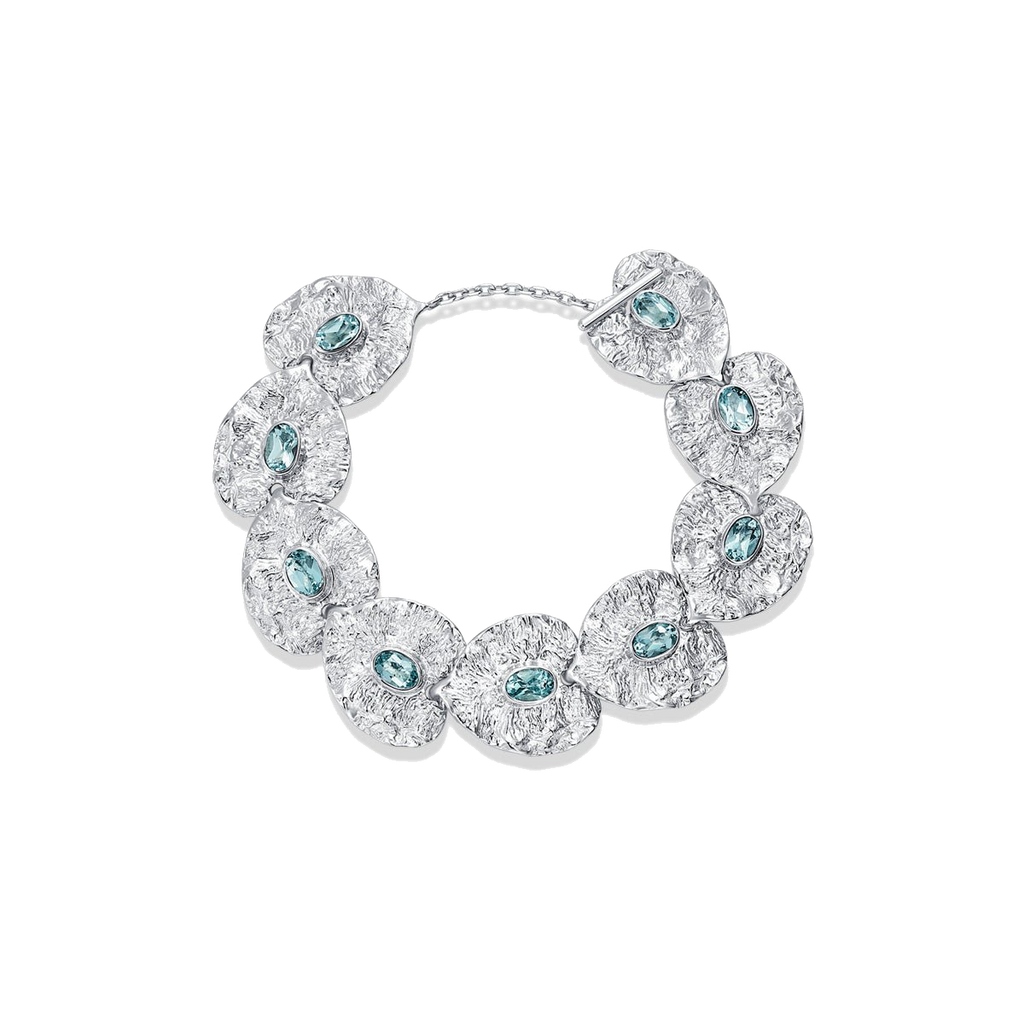 Topaz Silver Liberty Elm Bracelet